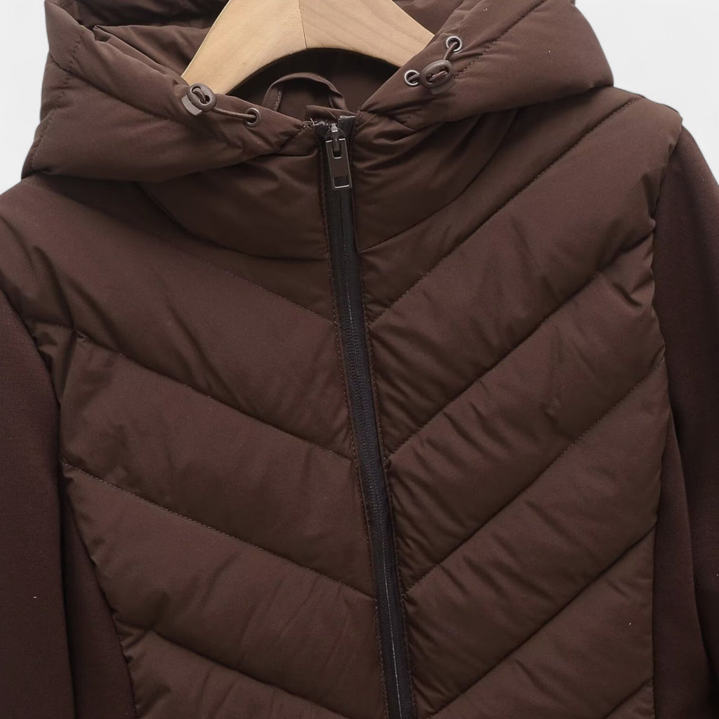 Marivelle™ | Women’s Softshell Padded Jacket – Windproof & Water-Repellent