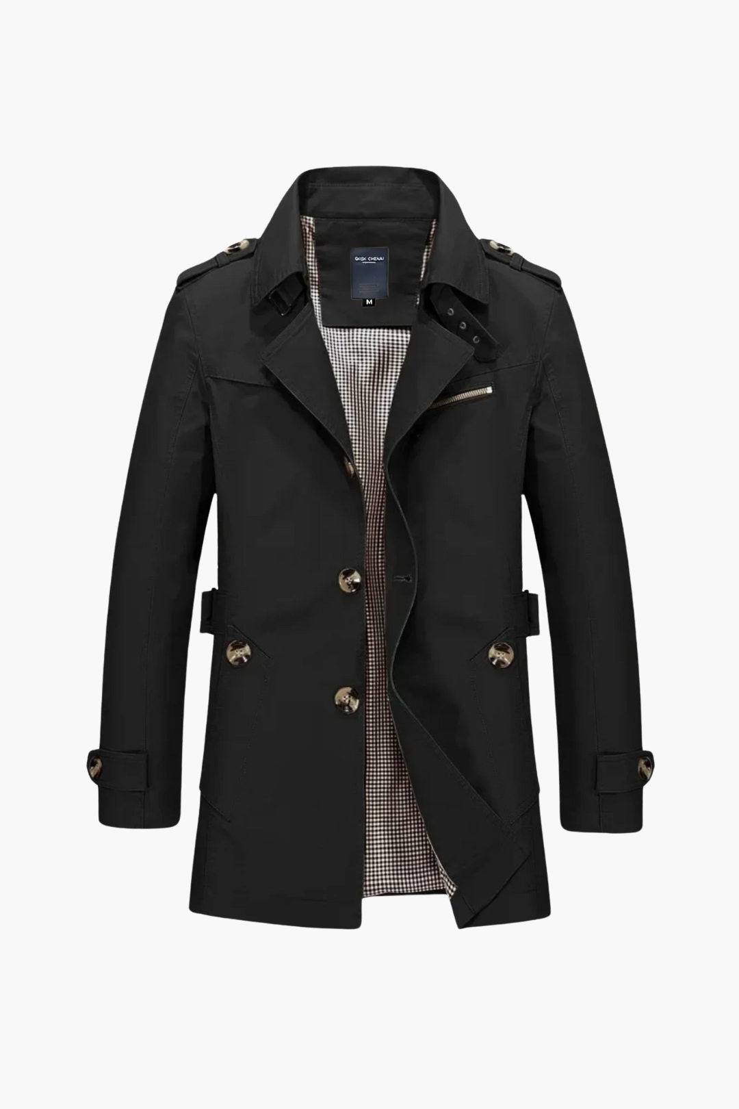 Ardenfall™ | Men’s Classic Trench Coat – Water-Repellent &amp; Tailored Fit