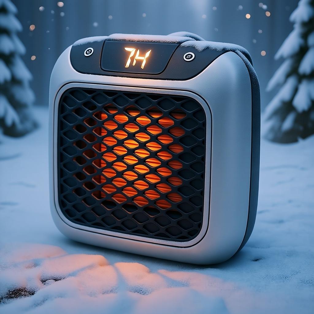 AeroHeat™ | Compact Ceramic Heater with Digital Display