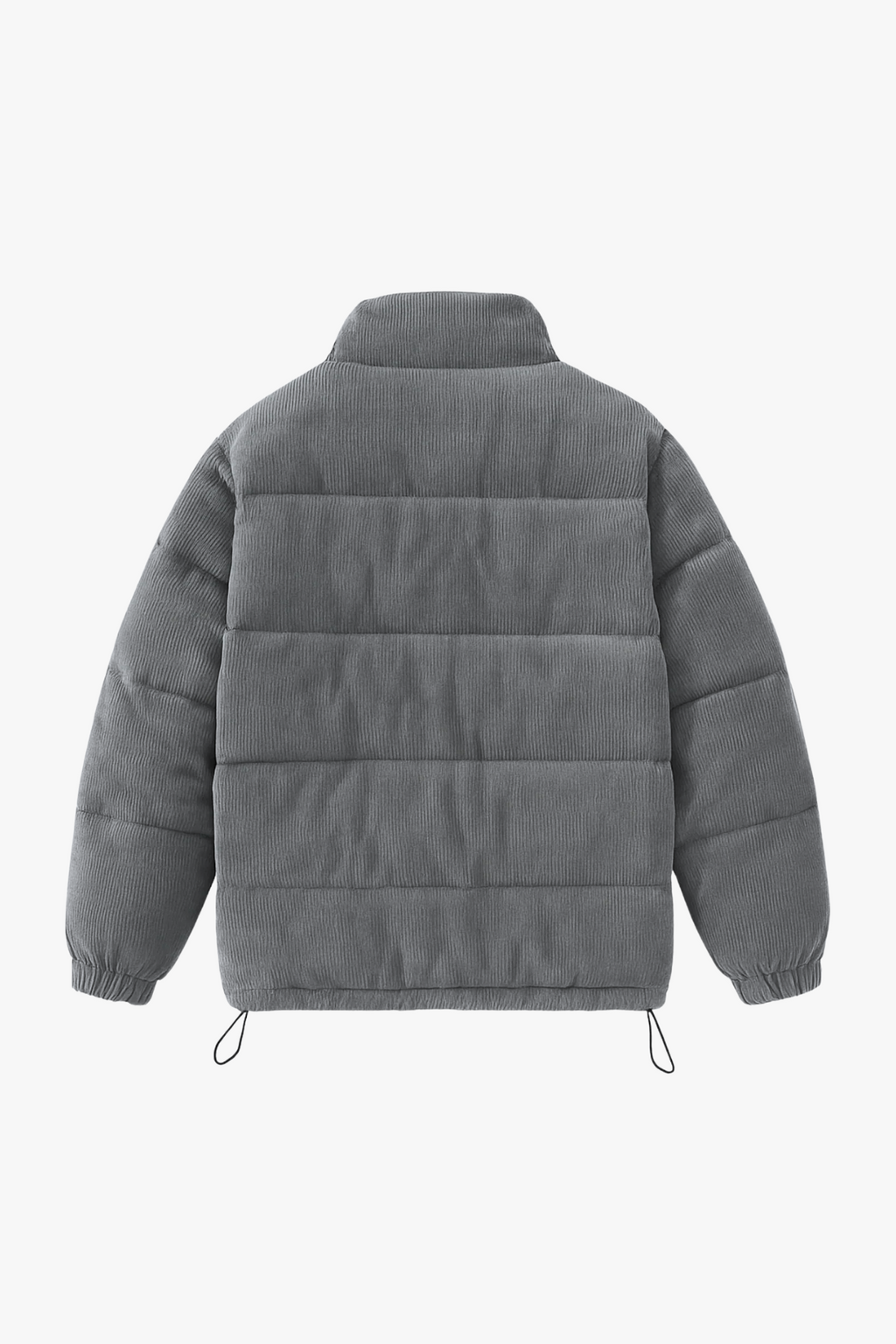 Montclair™ | Men’s Corduroy Puffer Jacket in Gray