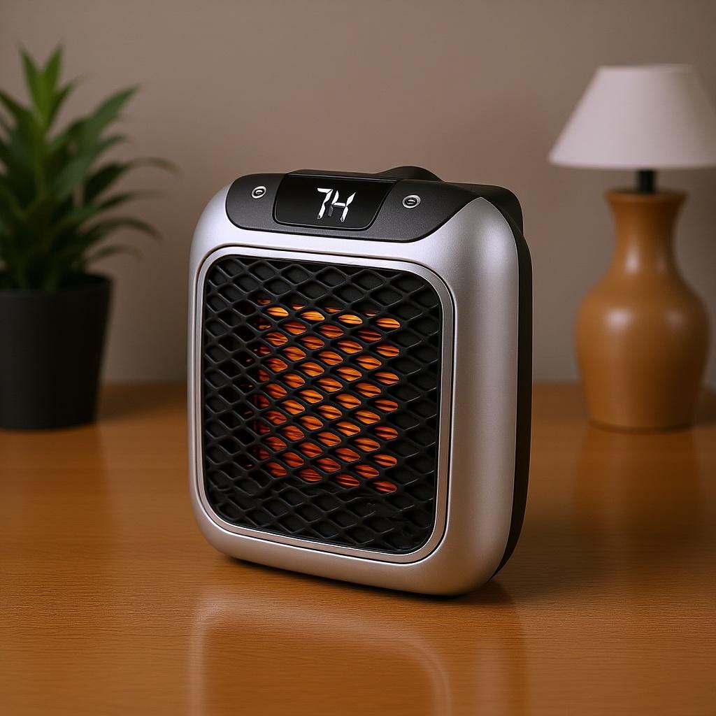 AeroHeat™ | Compact Ceramic Heater with Digital Display