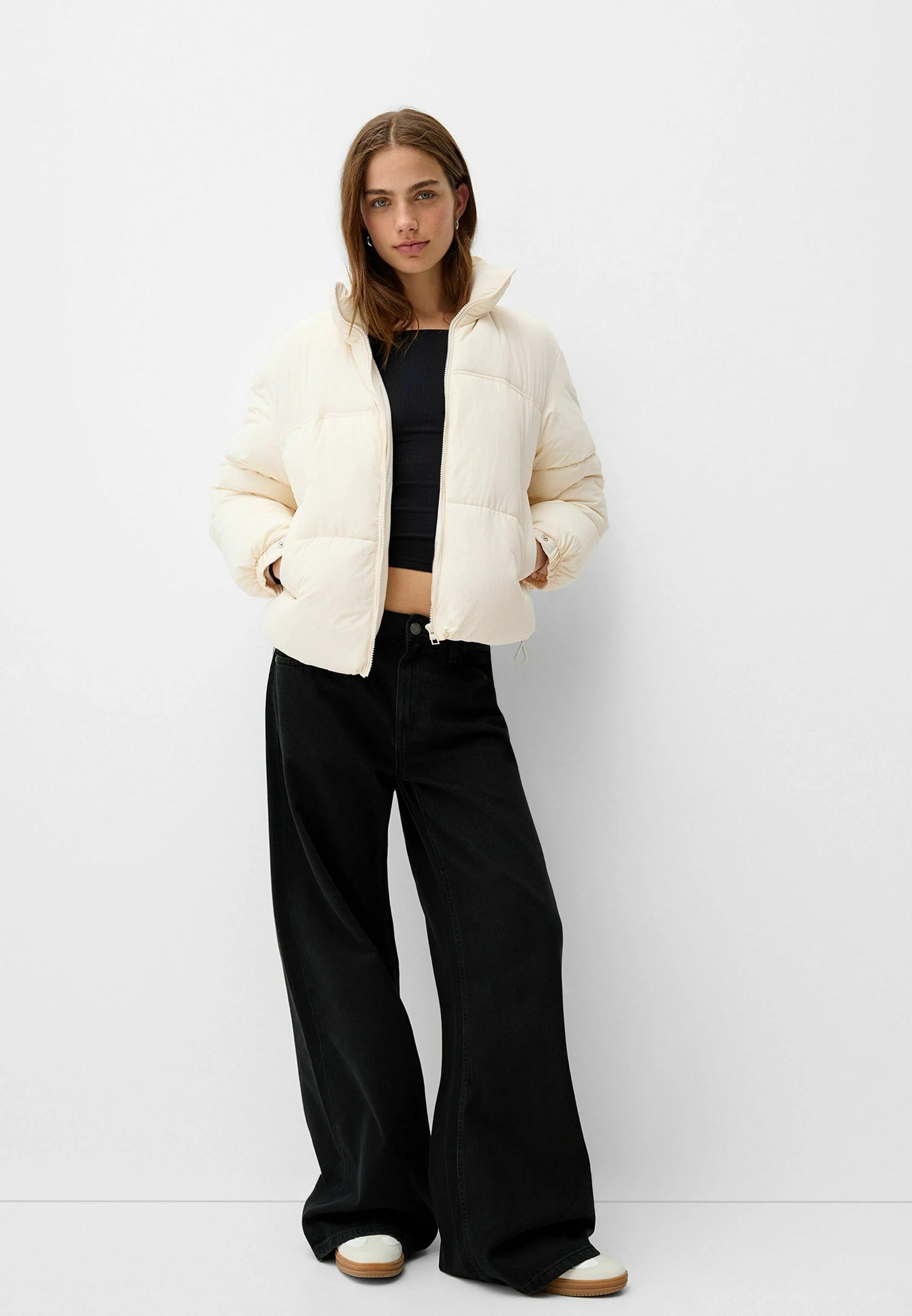 Serya™ | Padded Women’s Jacket with Turtleneck Collar