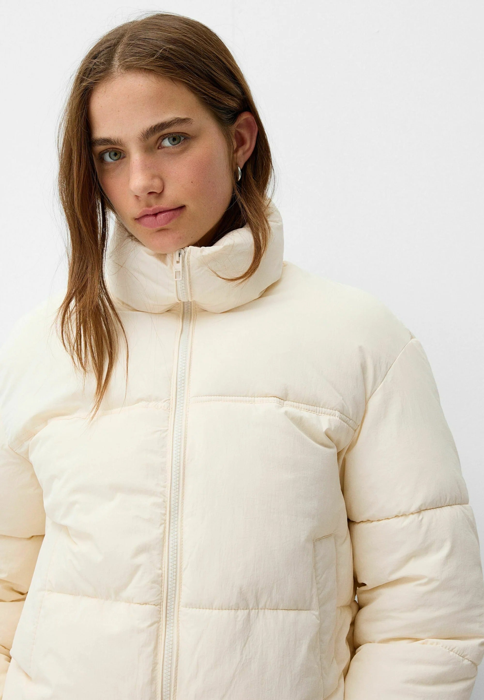 Serya™ | Padded Women’s Jacket with Turtleneck Collar