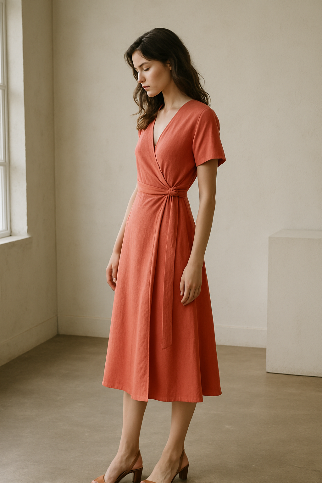 Naomi | Midi Wrap Dress