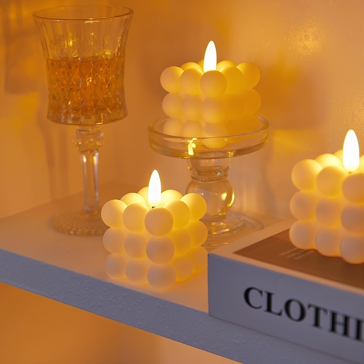 LumiFlare™ | LED Candles with Realistic Flickering Flame