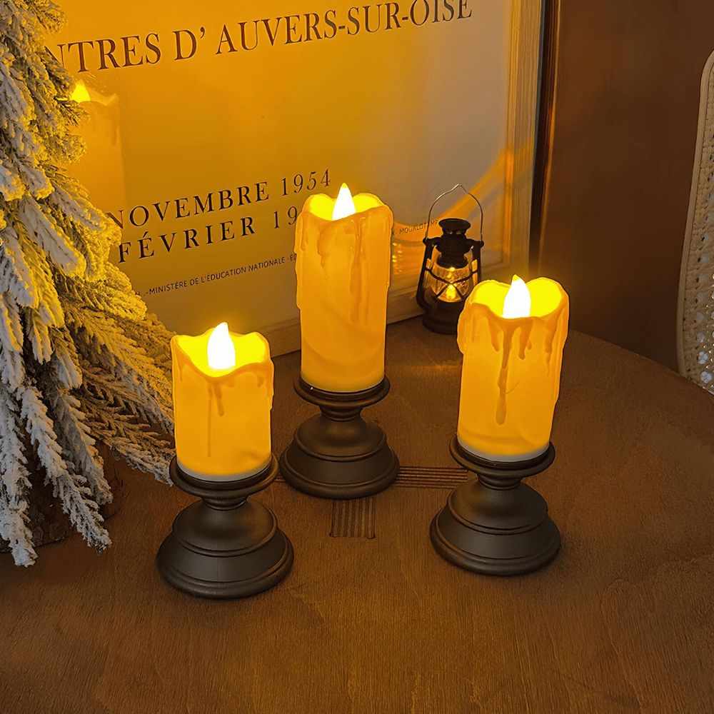 LumiFlare™ | LED Candles with Realistic Flickering Flame