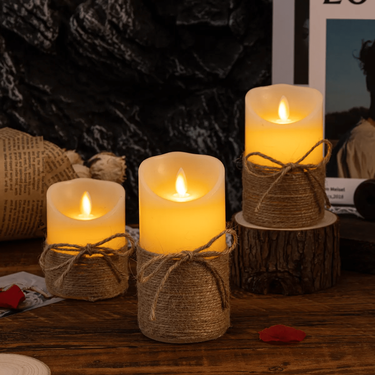 LumiFlare™ | LED Candles with Realistic Flickering Flame