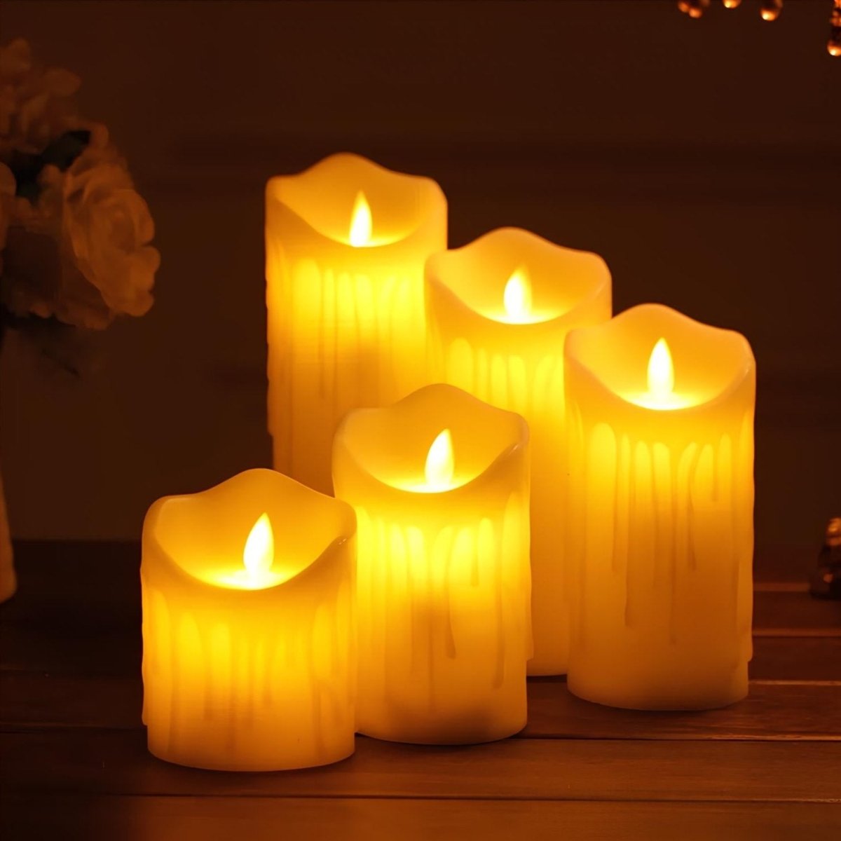 LumiFlare™ | LED Candles with Realistic Flickering Flame
