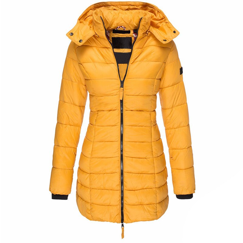 Aureven™ | Waterproof Padded Women’s Winter Jacket with Hood